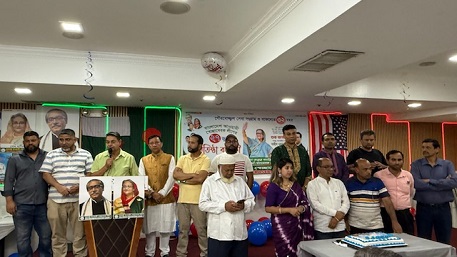 নিউইয়র্কে নানা আয়োজনে স্বেচ্ছাসেবকলীগের প্রতিষ্ঠাবার্ষিকী  এবং সজীব ওয়াজেদ জয়ের জন্মদিন পালিত