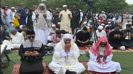 যুক্তরাষ্ট্রে যথাযোগ্য মর্যাদায় পবিত্র ঈদ উল আজহা উদযাপিত 