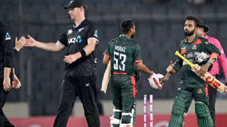 নিউজিল‍্যান্ডের সঙ্গে সিরিজে সমতা এনেছে বাংলাদেশ 
